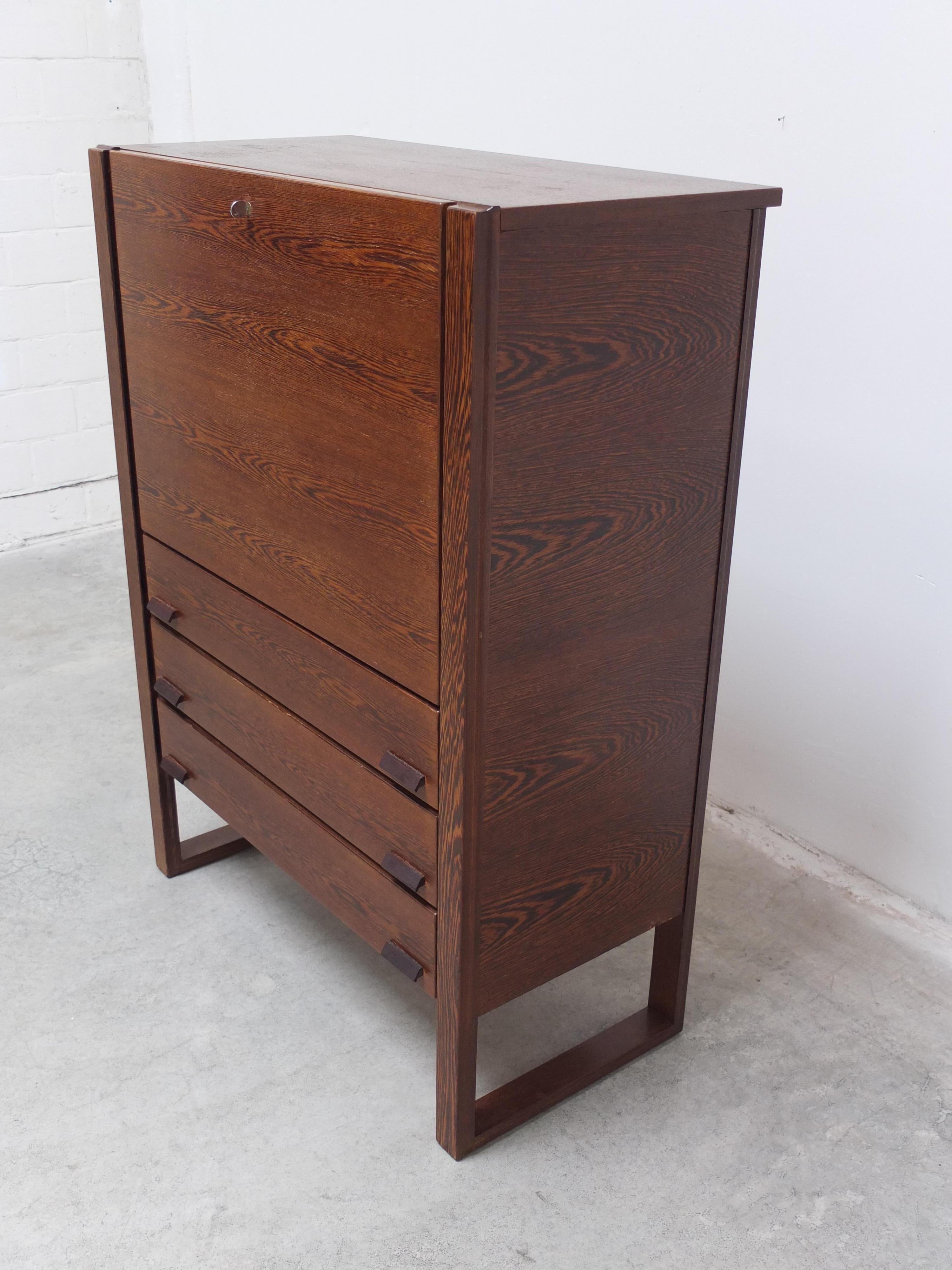 20th Century N-Line 'Team Program 500' Bar Cabinet in Wengé, 1966 For Sale