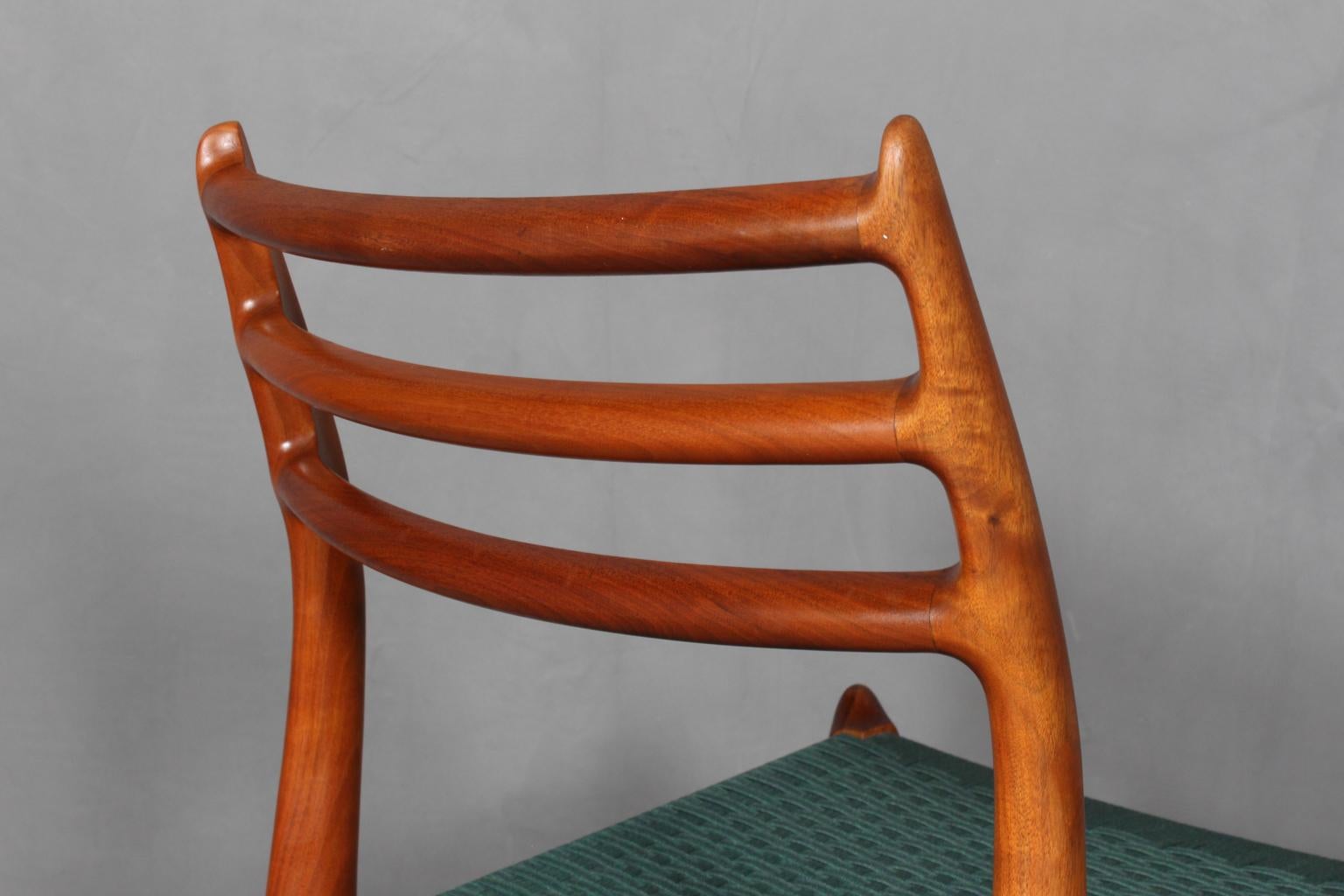 N. O. Møller Side Chairs In Good Condition In Esbjerg, DK
