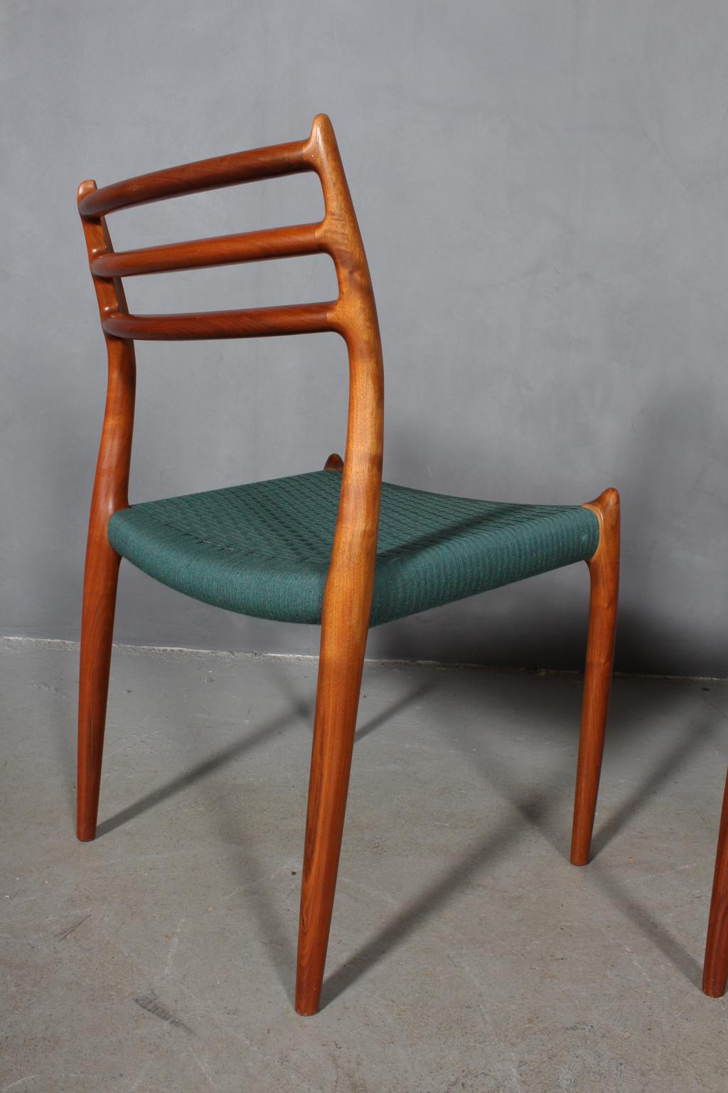 Mid-20th Century N. O. Møller Side Chairs
