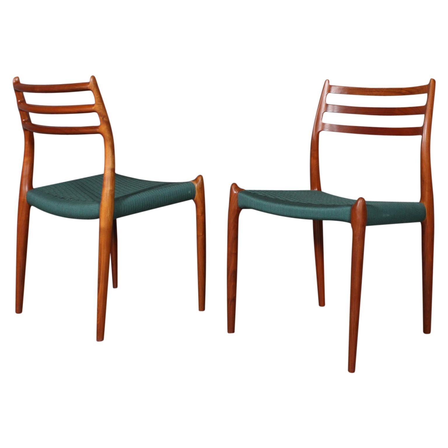 N. O. Møller Side Chairs
