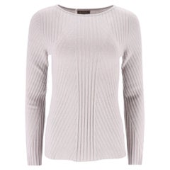 N. Peal Ribbed Cashmere Jumper
