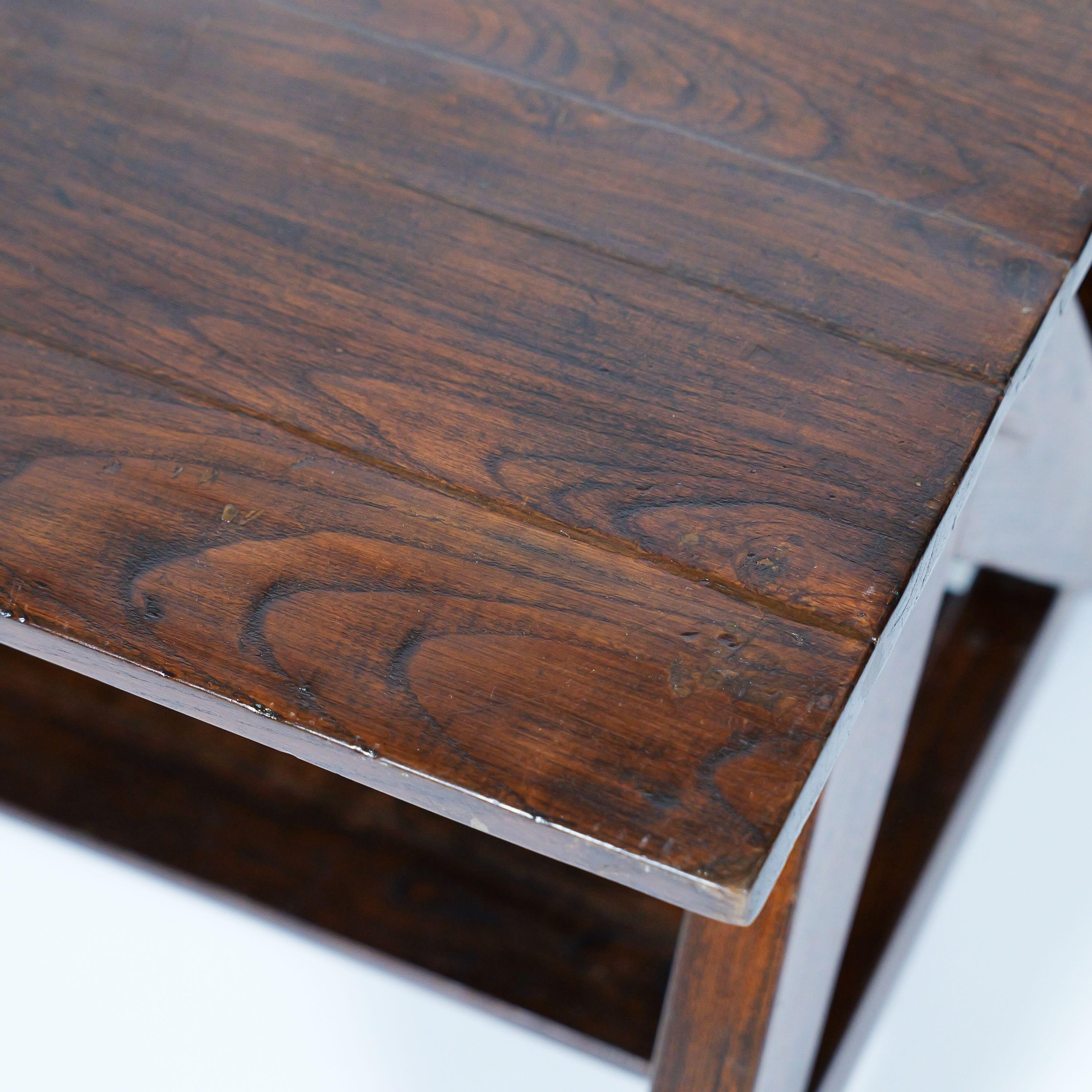 20th Century N-Shape Coffee Table by Pierre Jeanneret for Chandigarh, India, Circa 1960 For Sale