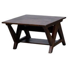 N-Shape Coffee Table by Pierre Jeanneret for Chandigarh, India, Circa 1960
