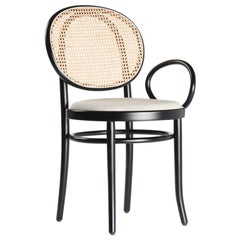 N.0 Armchair in Woven Cane by Front & GTV