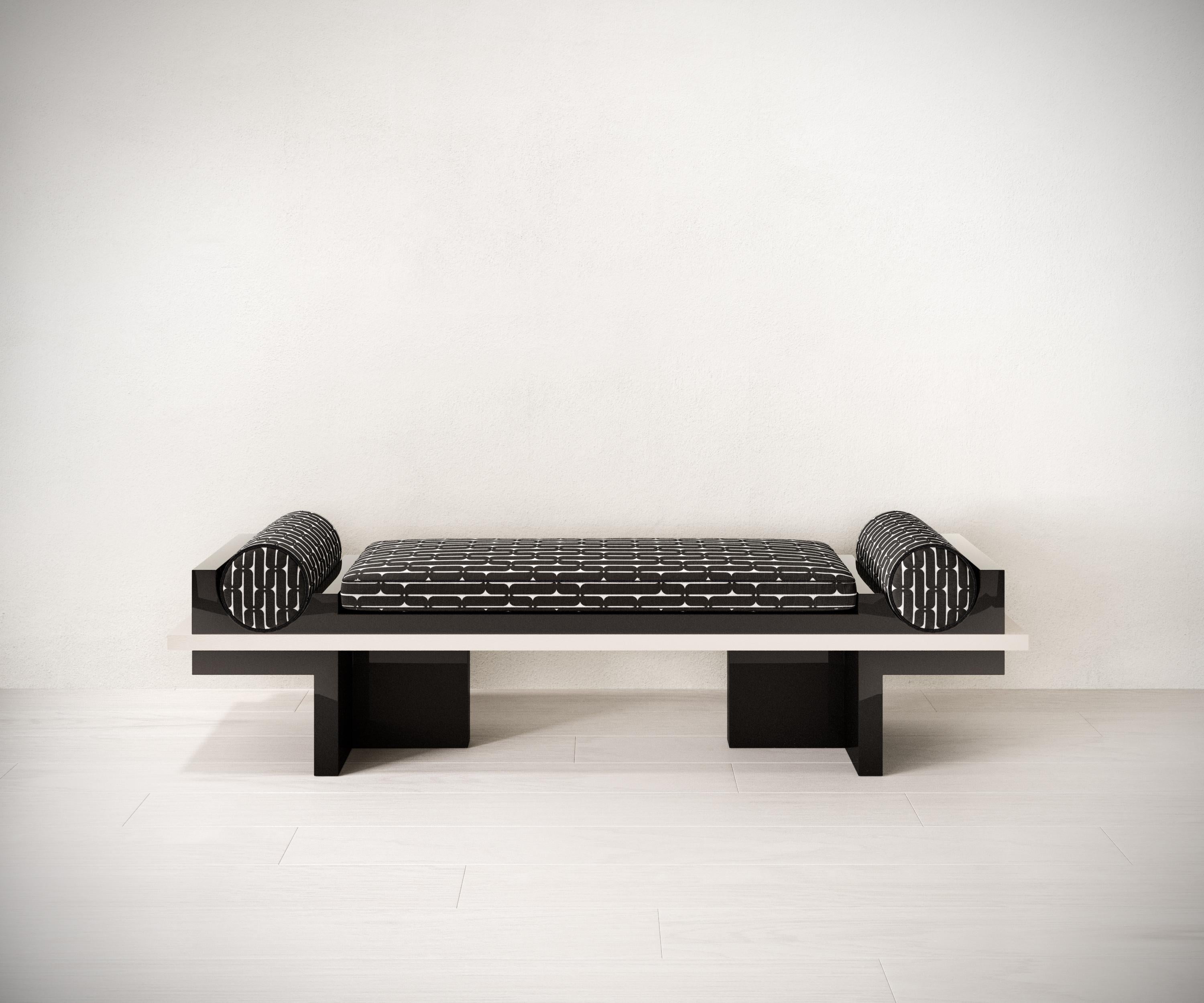 Burnished N.02 Patron Bench For Sale