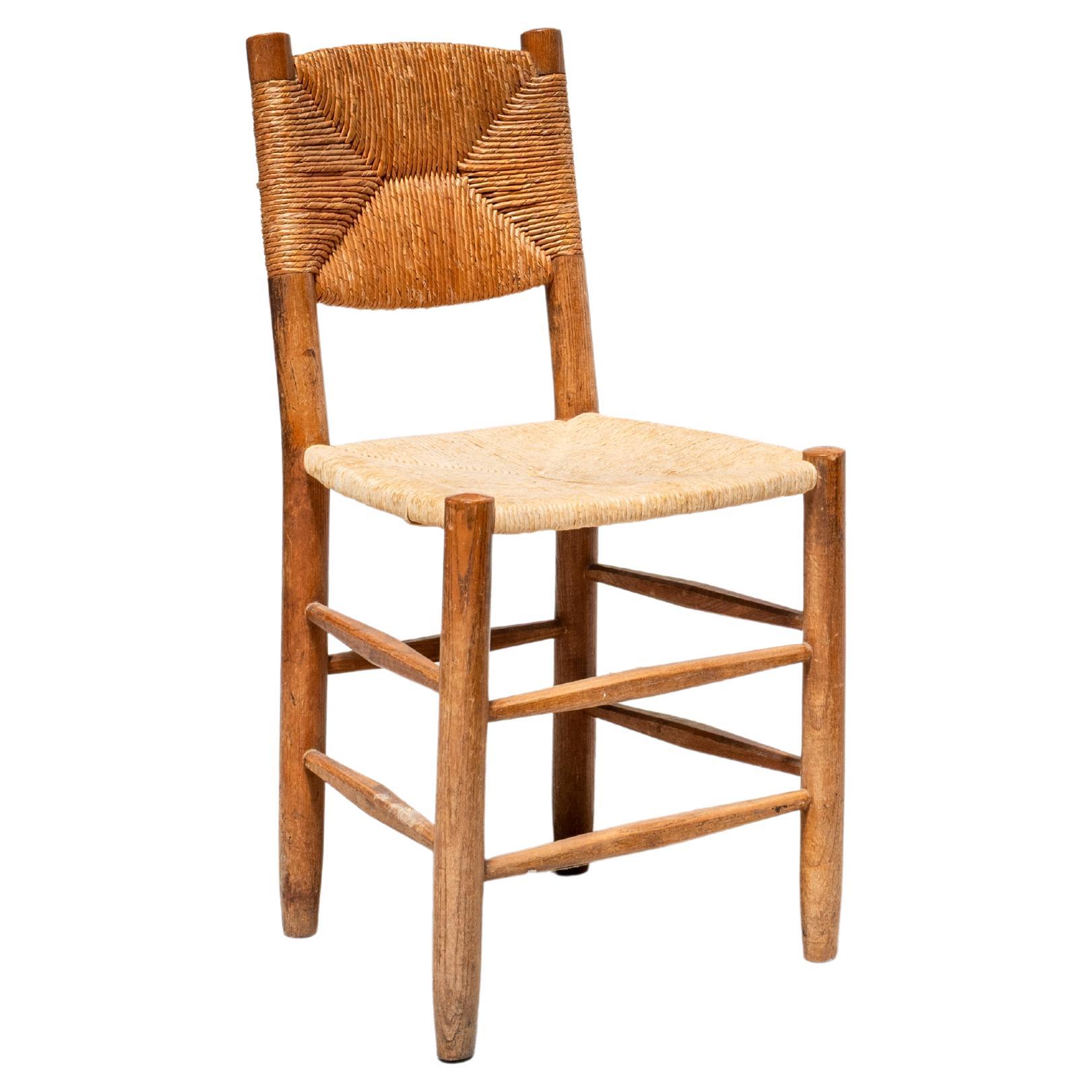 N°19 “Bauche” Chair by Charlotte Perriand, Sentou, 1960s For Sale