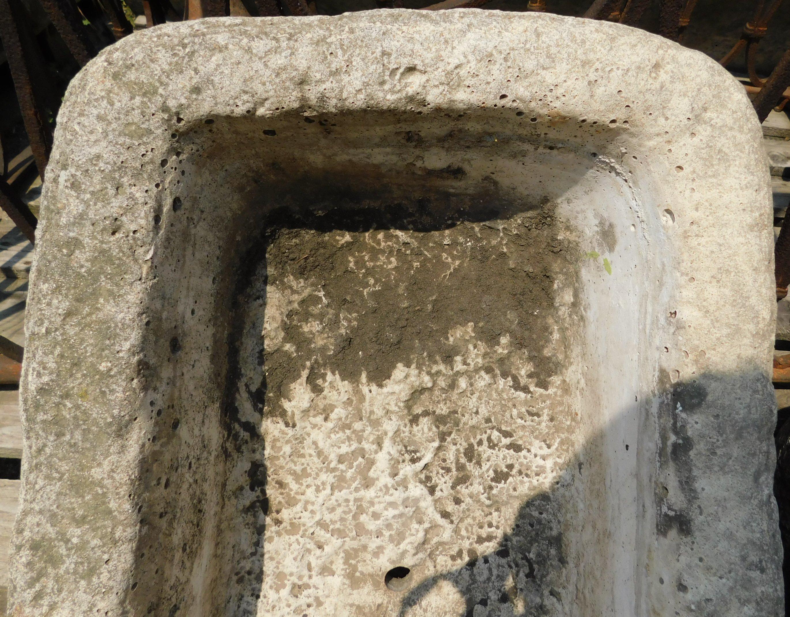 20th Century N.2 Basins, Stone Washbasins, for Fountains or Outdoor Sinks For Sale