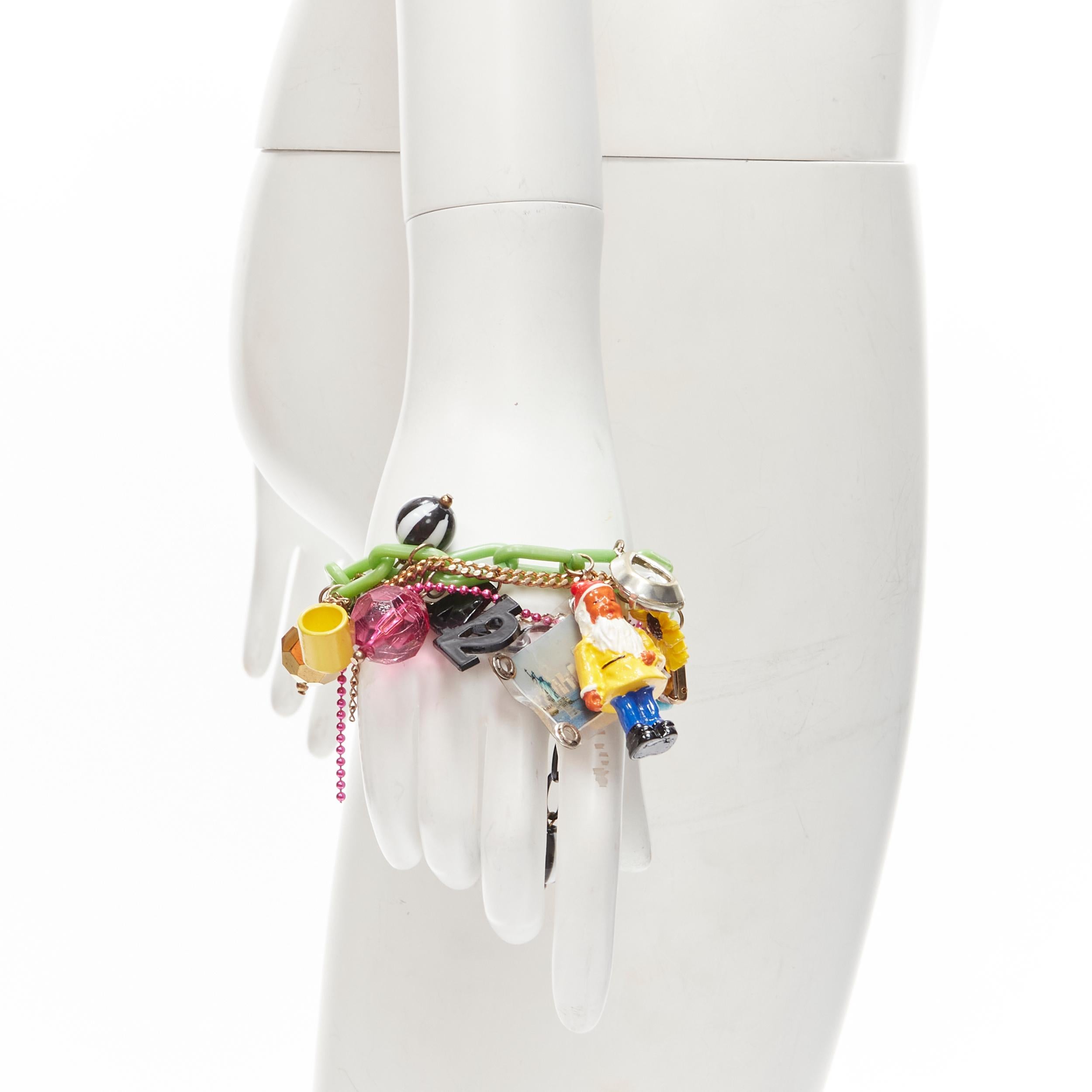 N2 LES NEREIDES colorful gnomes plaid ribbons Harajuku necklace bracelet
Reference: ANWU/A00296
Brand: N2 by Les Nereides
Material: Acrylic, Metal
Color: Multicolour
Pattern: Abstract
Closure: Pull On
Extra Details: Neon static rope intermix with