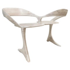 N2 Loveseat, Handcrafted in Solid Wood
