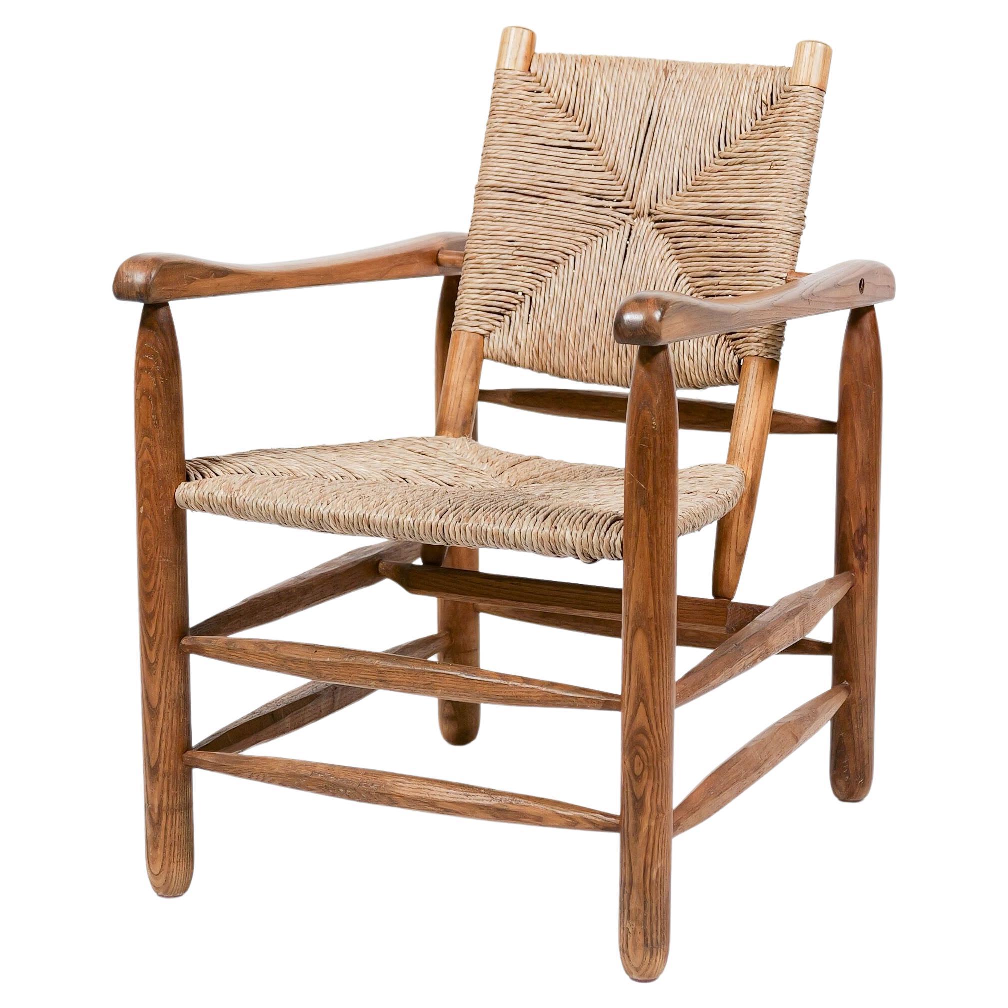 n°21 Armchair by Charlotte Perriand, France, Circa 1940-50
s For Sale