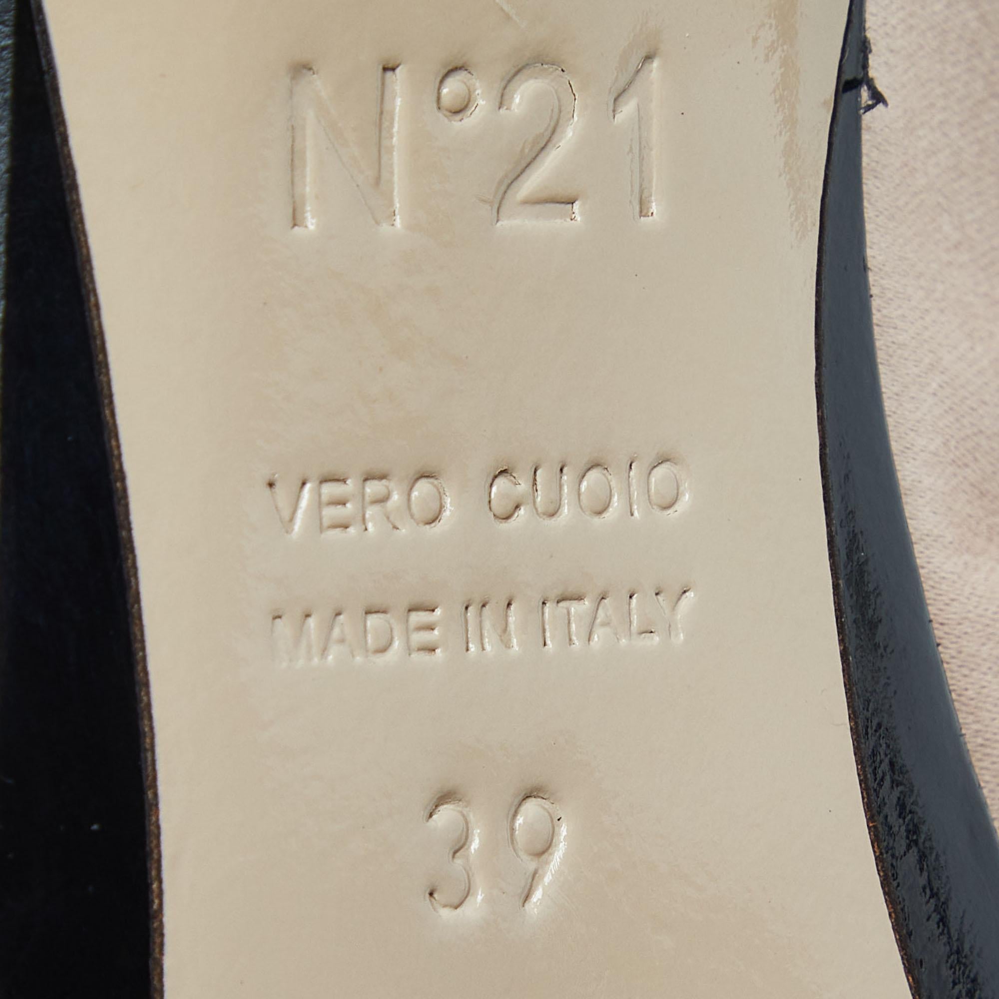 N°21 Mules Ronny in raso plissettato beige taglia 39 3