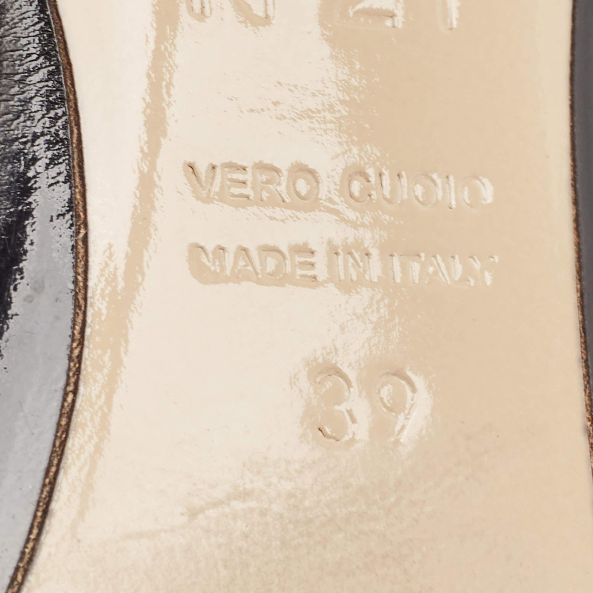 N°21 Raso marrone Raso Knot Peep Toe Mules Taglia 39 in vendita 3