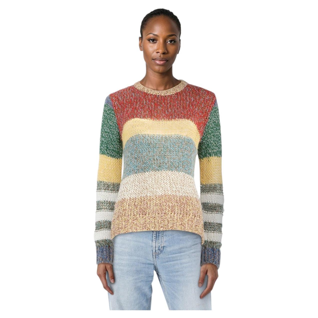 N°21 Multicolour Striped Sweater Size S