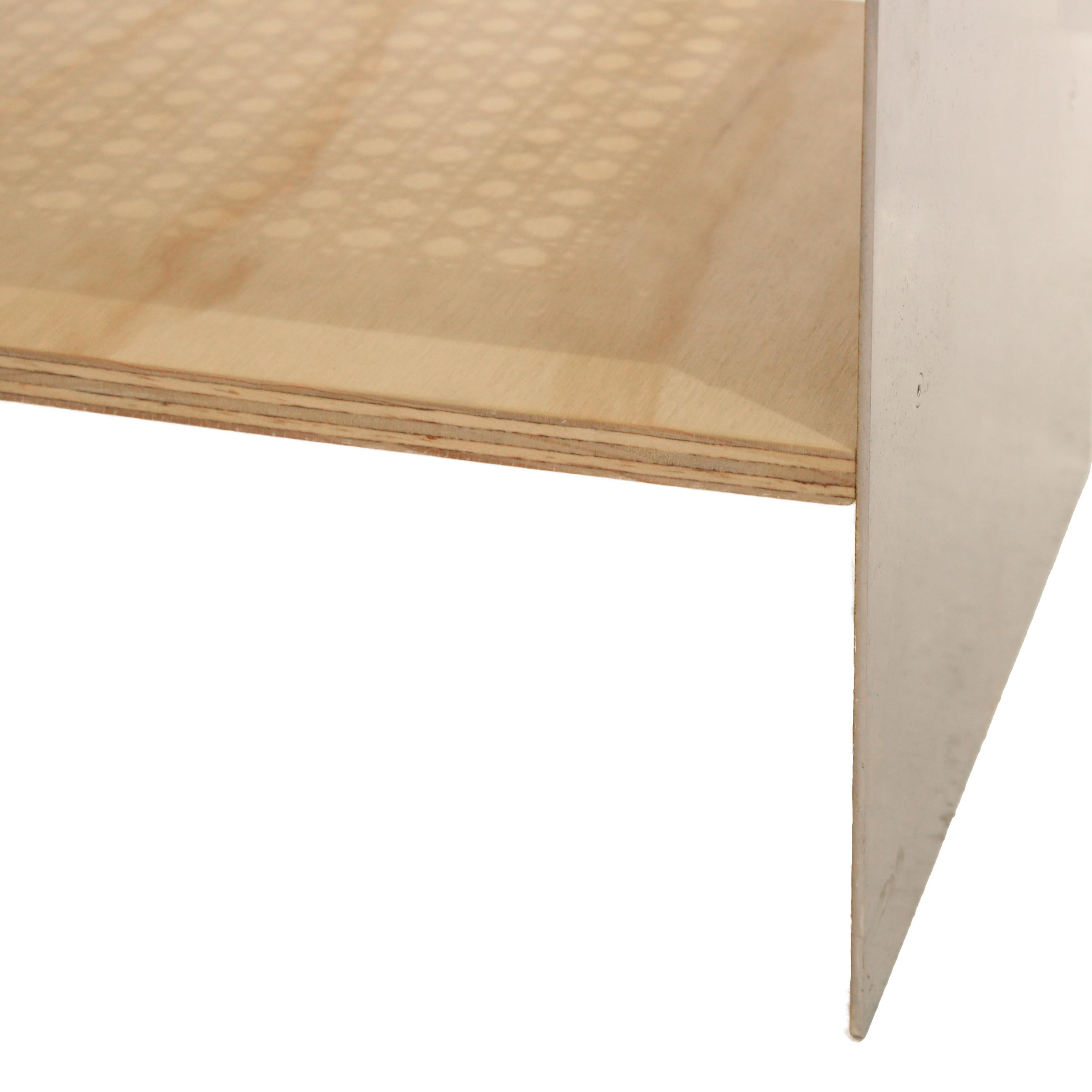 “N270” Side Table by Guille del Paso, NeoArtesanía Collection, Spain, 2025 Acero inoxidable en venta