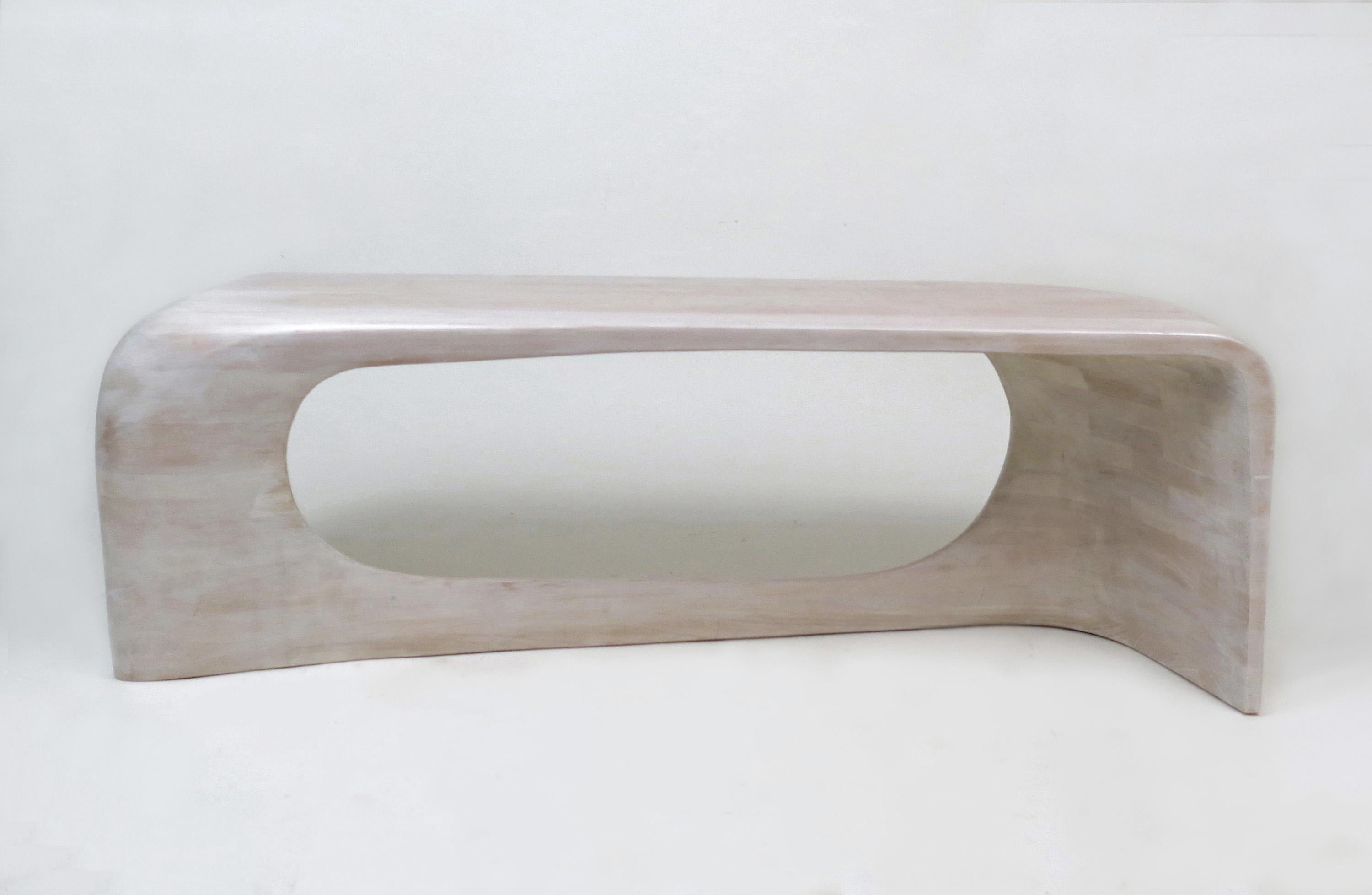 N2V Bench by Aaron Scott
Dimensions: D 34.5 x W 122 x H 41 cm
Materials: bleached cherry.
Also available in other woods: lacquered cherry, bleached walnut, walnut. 


Brooklyn-based designer Aaron Scott was raised in the mountains and forests