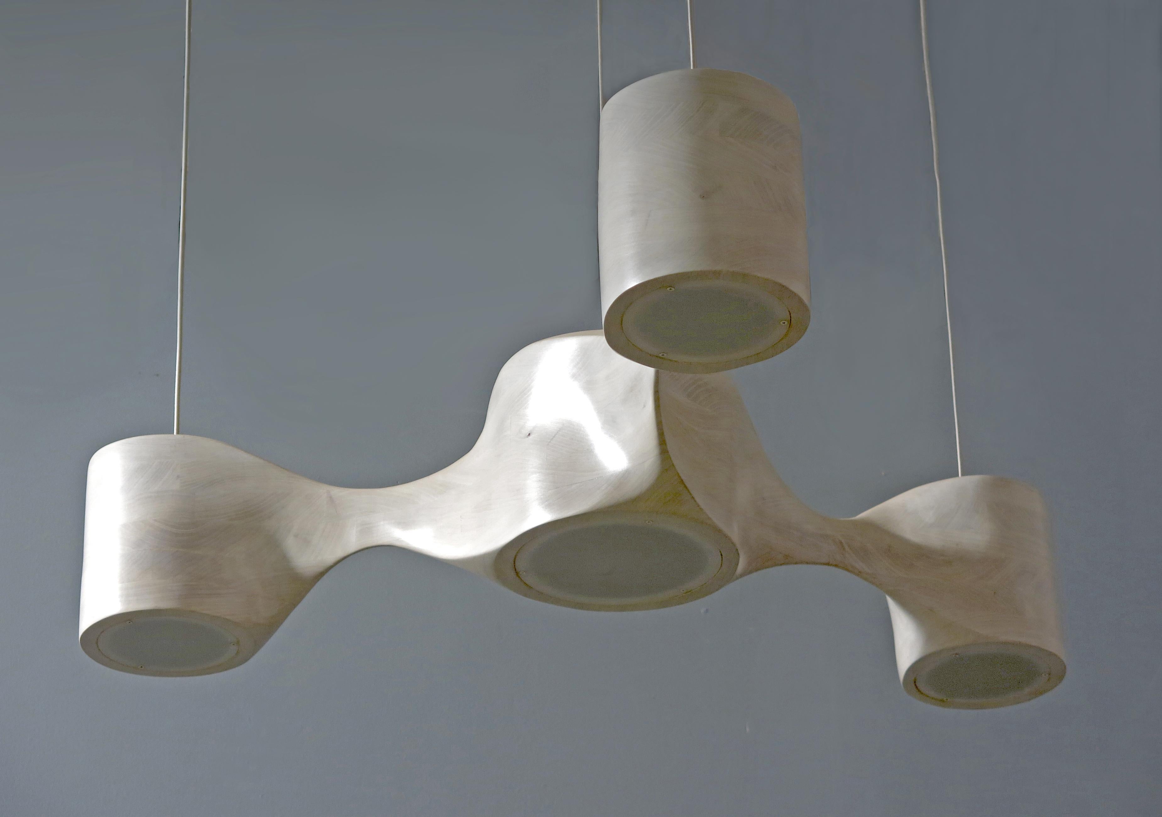 N3 Chandelier by Aaron Scott In New Condition For Sale In Geneve, CH