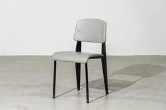 n°306 Standard Chair 'Concrete Gray' by Jean Prouve, France, Circa 1952