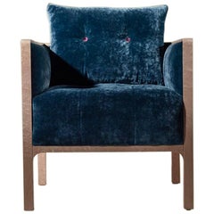 Na Box Zeitgenössischer Sessel mit künstlerischer Eingriff von Luísa Peixoto