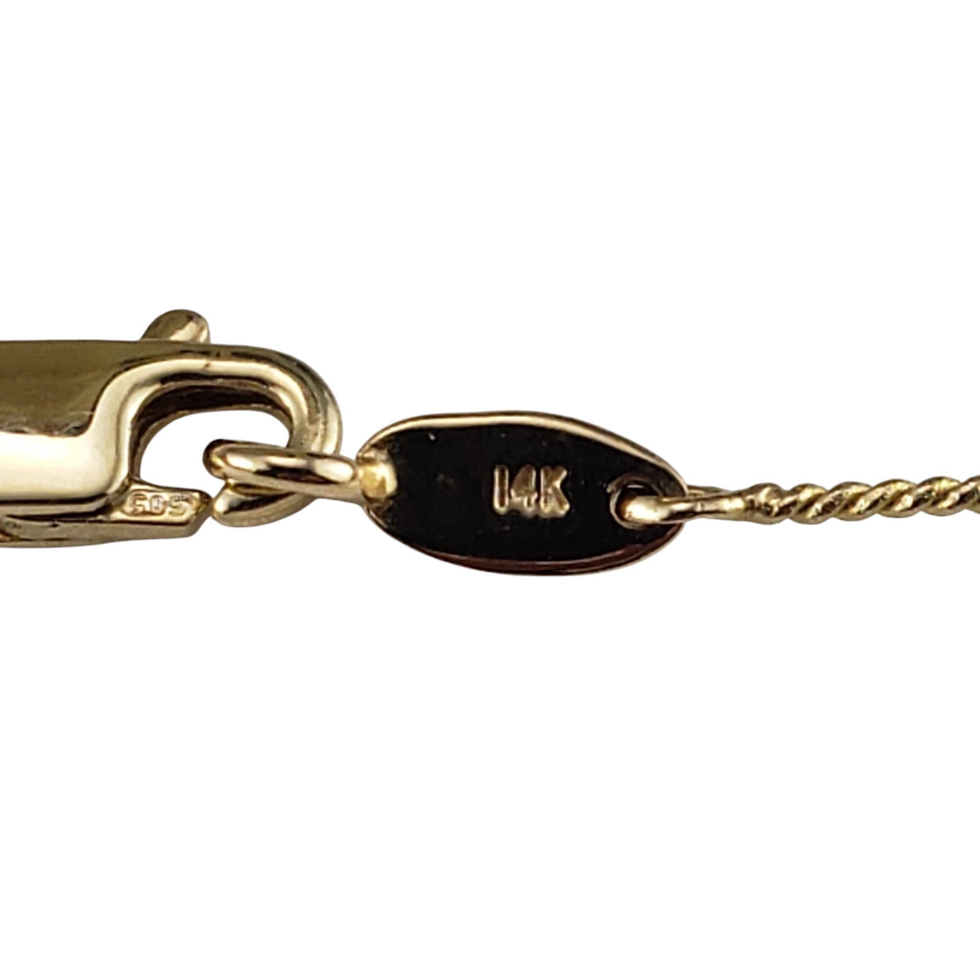 Women's Na Hoku 14 Karat Yellow Gold Pearl and Diamond Drop Pendant Necklace #19977