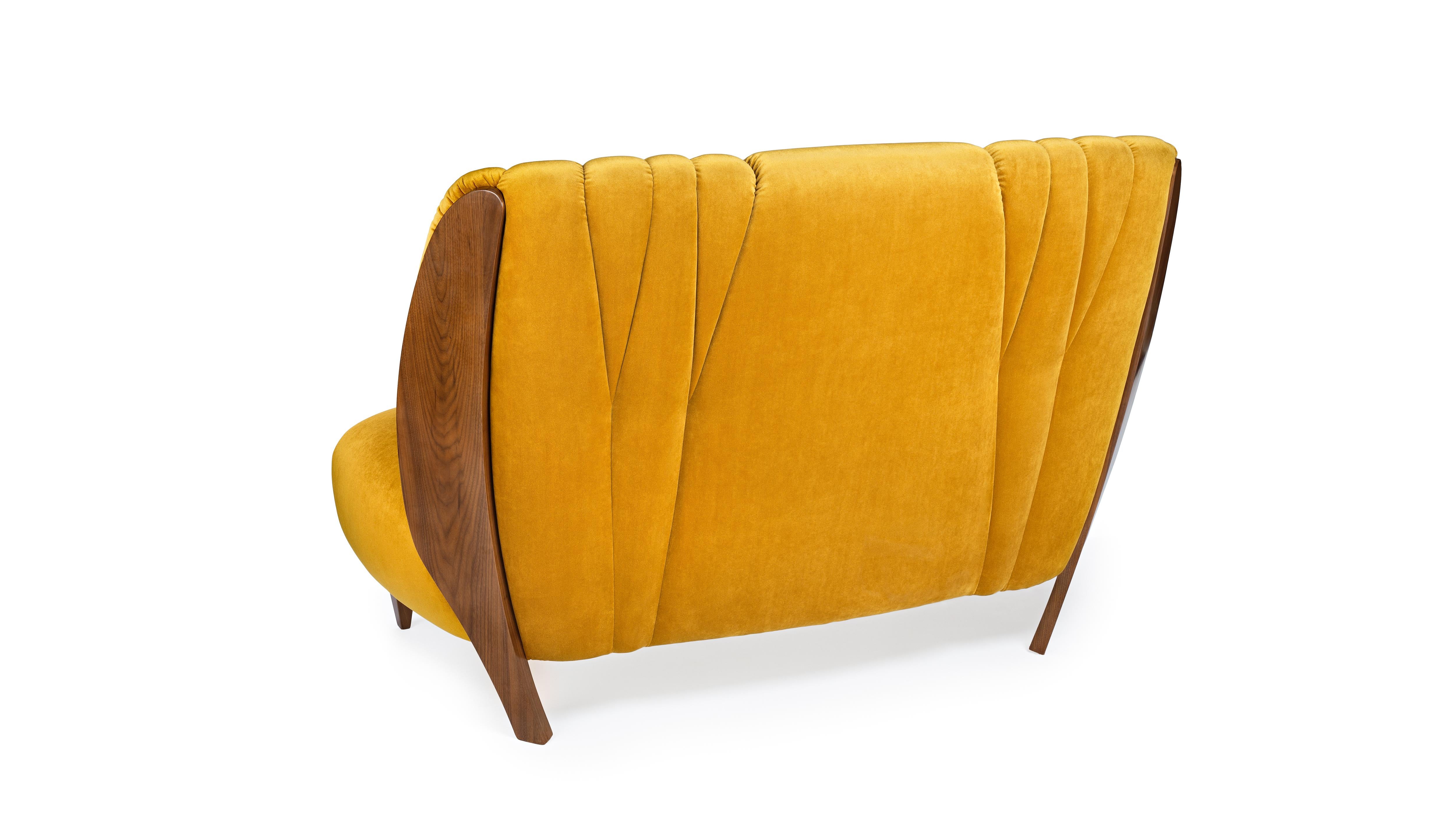 Post-Modern Na Pali 2 Seat Sofa by InsidherLand For Sale