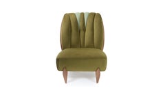 Lounge-Sessel „COM Na Pali“ von InsidherLand im Art-Nouveau-Stil aus Walnussholz