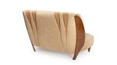 Na Pali Two-Seat Sofa, Walnut & COM, InsidherLand by Joana Santos Barbosa