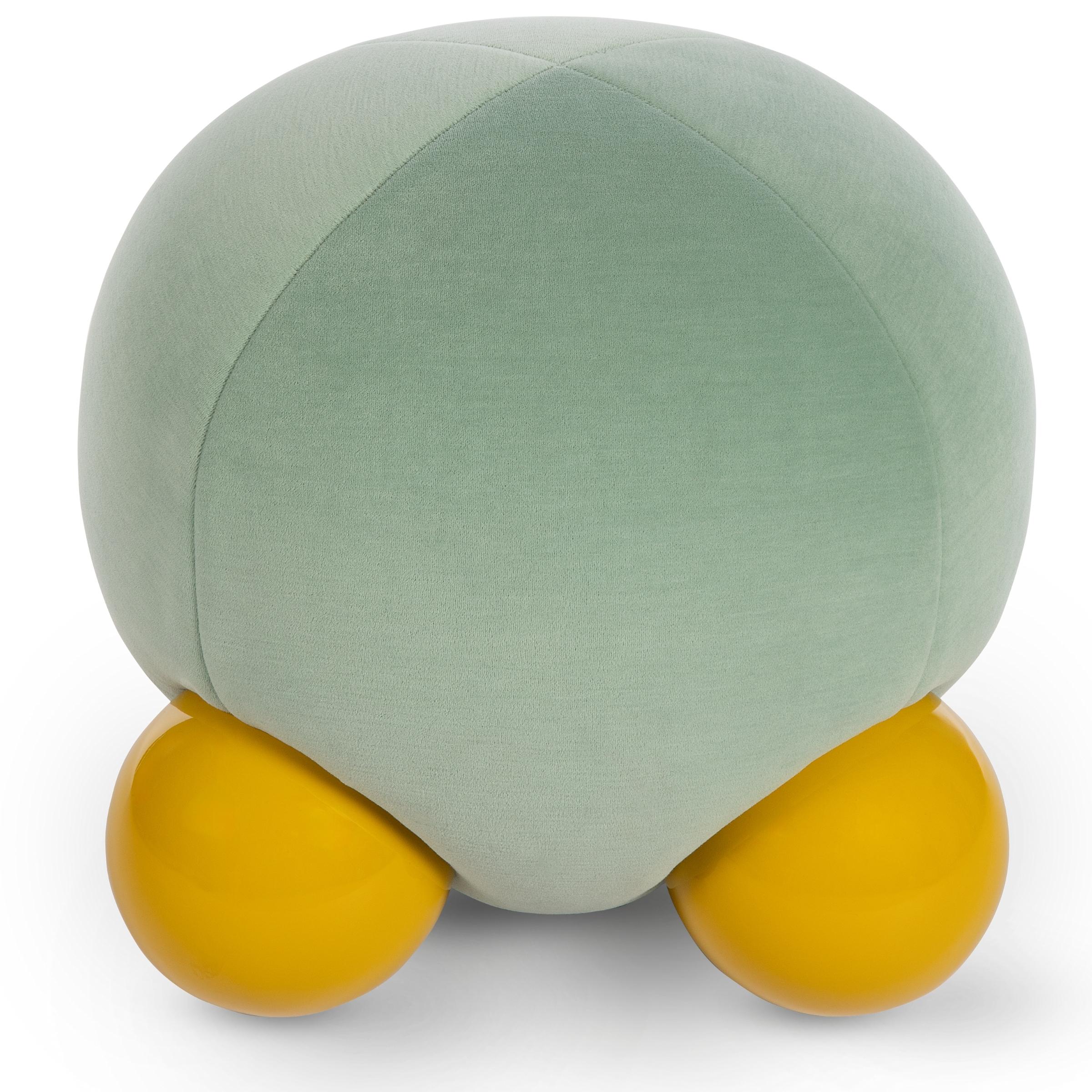 Hand-Crafted Naboo Stool For Sale