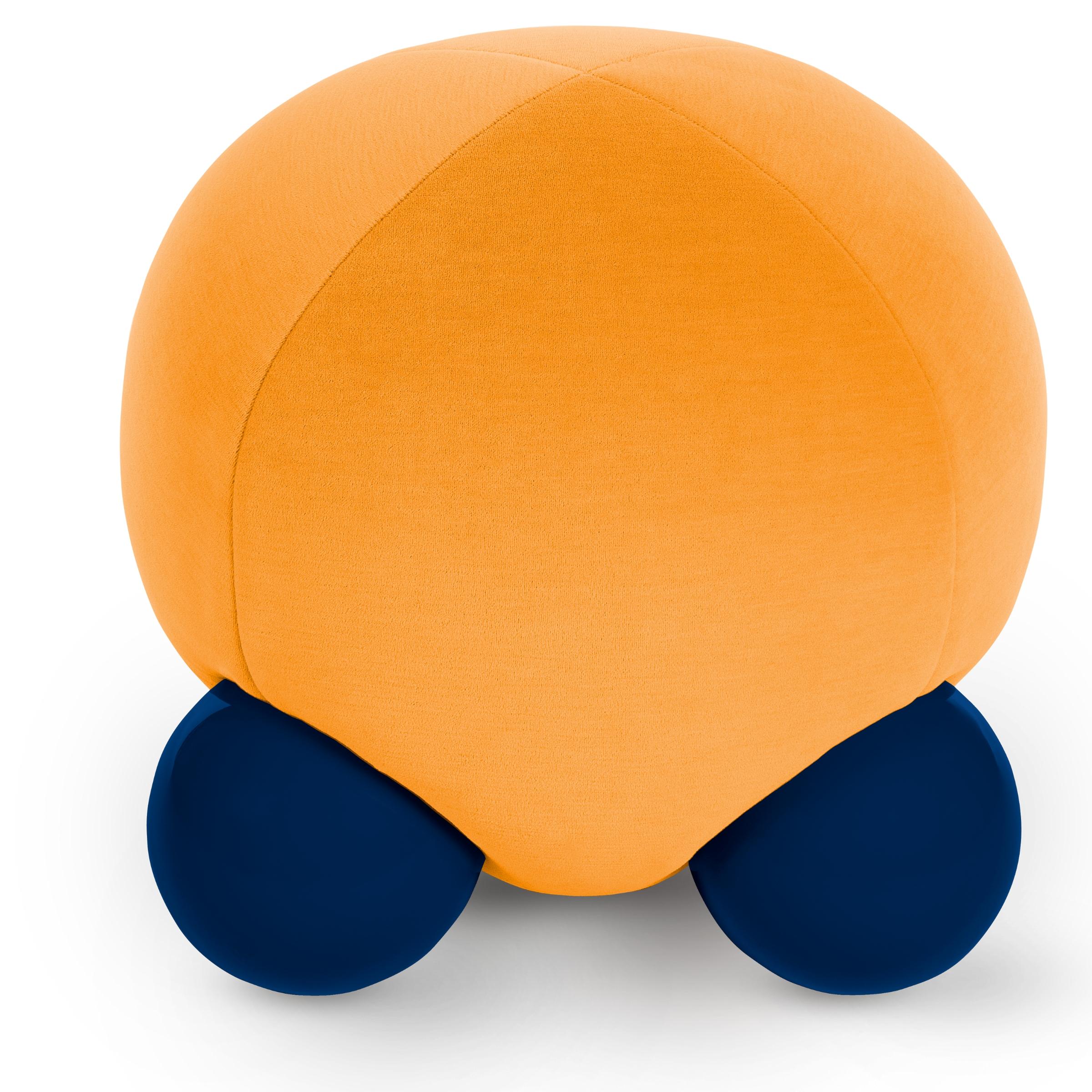 Fabric Naboo Stool For Sale