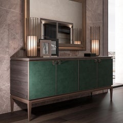 Nabuk Leather Sideboard