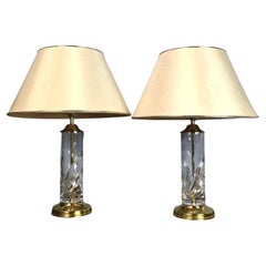 Nachtmann Pair of Table Lamp Vintage Lighting