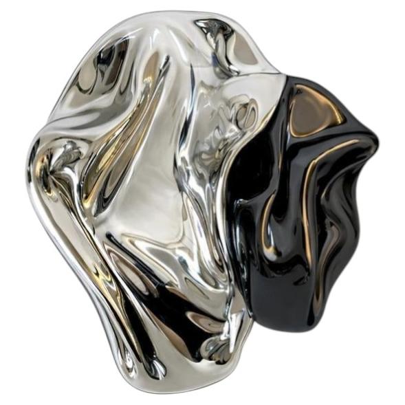 Nacre I Sculptural Blown Glass Object by Homa