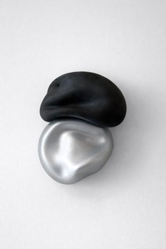 Nacre VIII Oggetto scultoreo in vetro soffiato di Homa