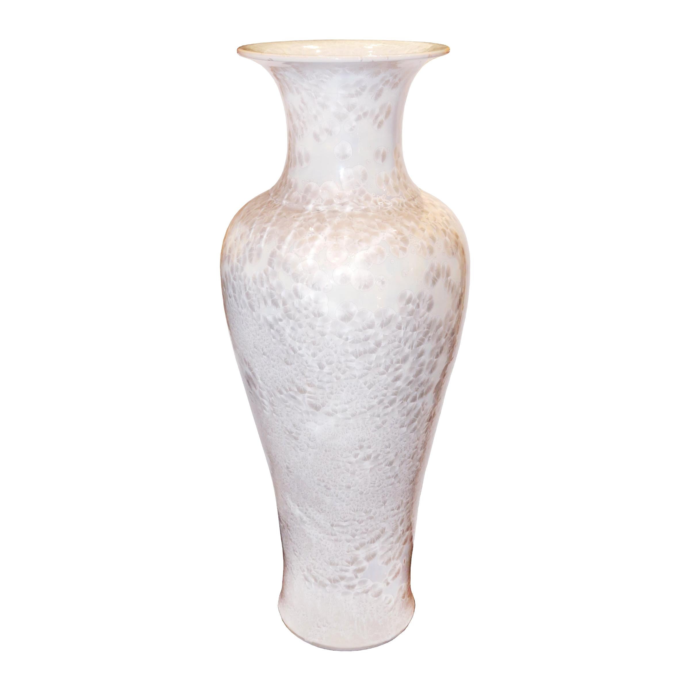 Nacre White Medium Vase For Sale