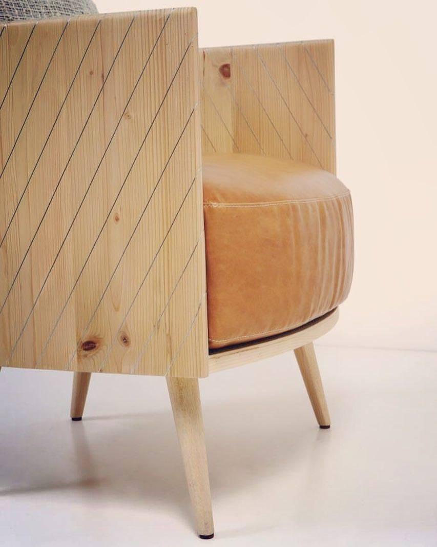 pinewood chair