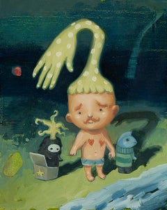 "Let's Try This Water Together" (2024) By Nadezda, Original Oil Painting
