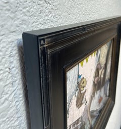 "Red Shoes" (2024) By Nadezda, Original Surrealist Oil Portrait Painting