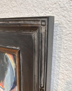 "Sweetman" (2024) By Nadezda, Original Oil Surrealist Portrait Painting
