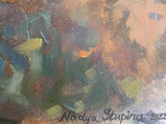 "Luce d'autunno" Paesaggio impressionistico originale. Paesaggi autunnali