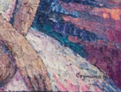 Ballerinas Oil Painting, Large Figurative Impasto, Impressionistic