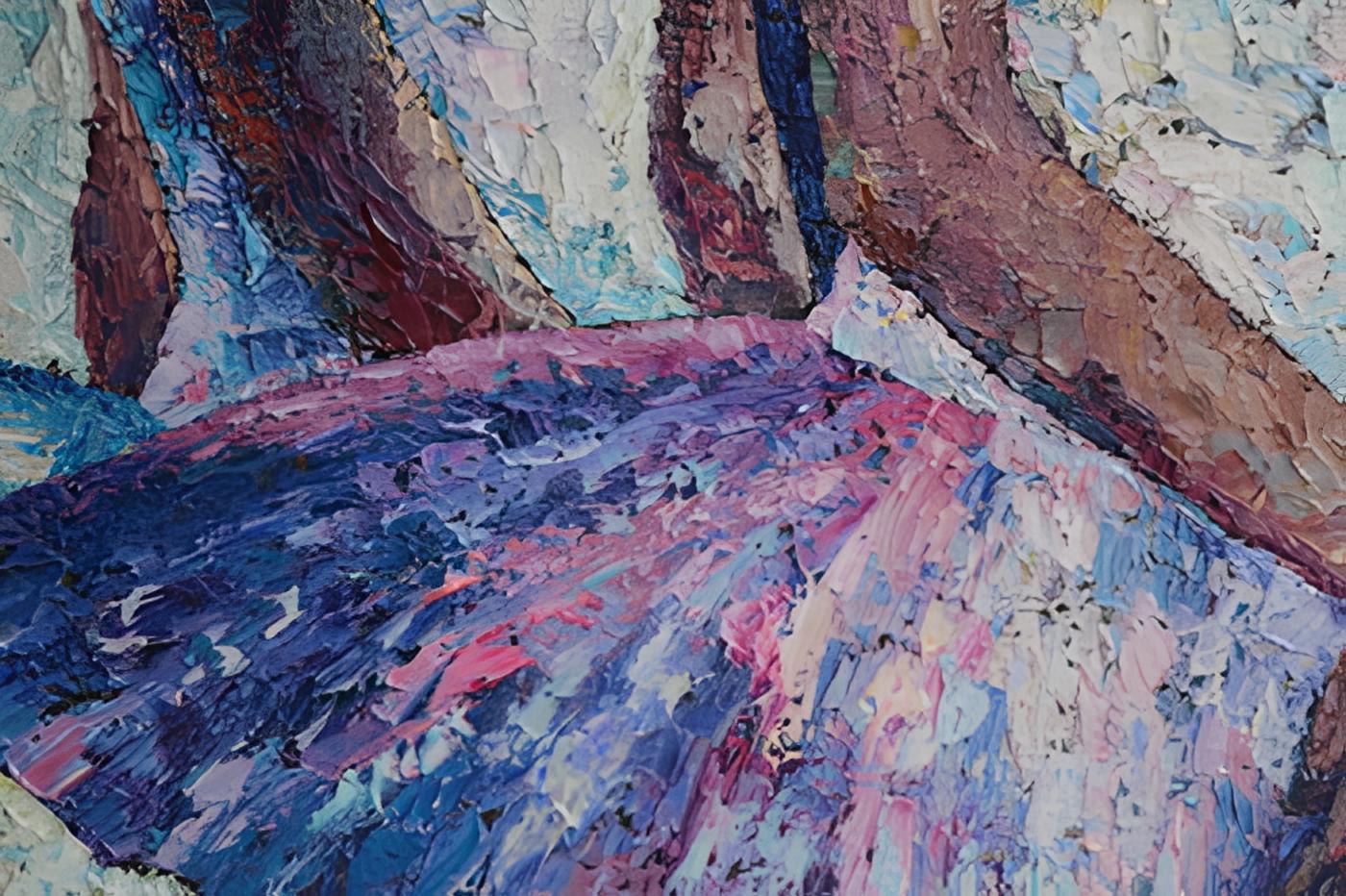 In questo dipinto a olio ho ritratto grazia e compostezza, dando vita all'eleganza senza tempo del balletto. Con ogni pennellata, ho catturato le espressioni serene dei ballerini, mescolando tecniche impressionistiche con un approccio artistico per