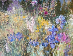 "Atmen im Sommer" Original impressionistisches Gemälde. Nature . Impasto-Öl