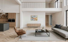 "Bright Henningsvær" Paysage impressionniste original. Grande peinture à l'empâtement