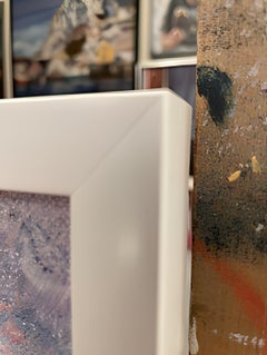 "Elisabeht" Original contemporary portrait. Vertical. oil on hardboard