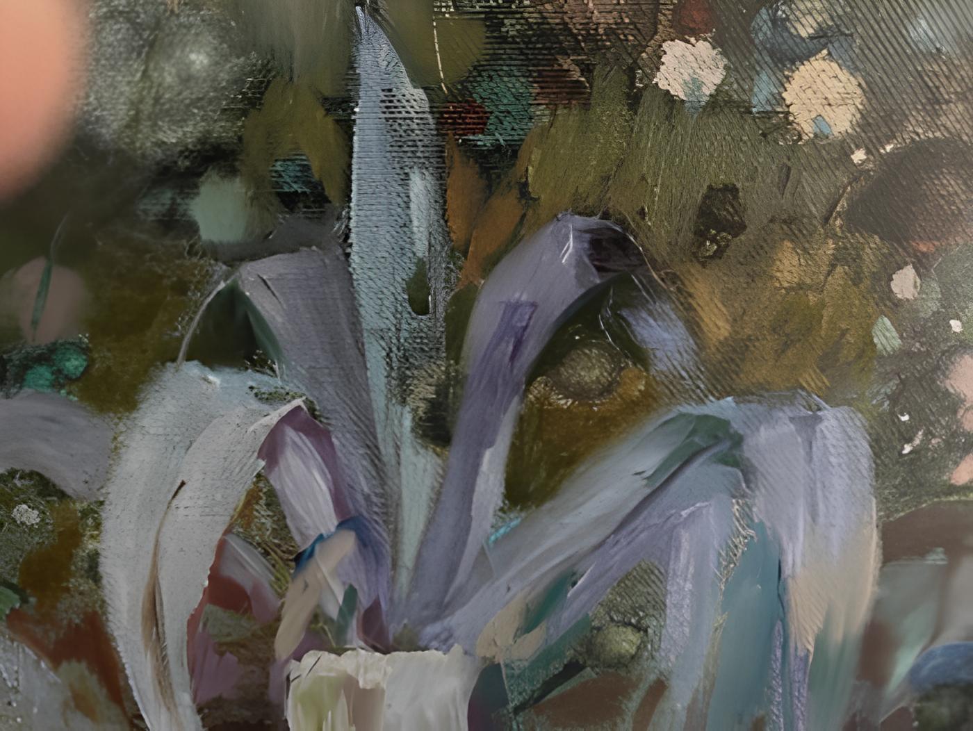 En este cuadro, he intentado captar la belleza trascendente del tapiz de la naturaleza, mezclando acrílico y óleo para darle textura y profundidad. Inspirándome en las bellas artes, el impresionismo y el realismo, he volcado mi alma en representar