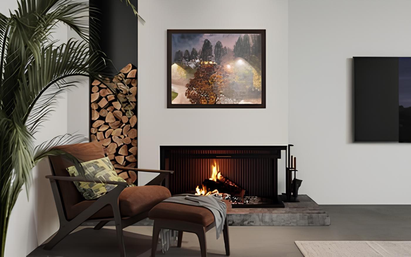 „Night outside the window“ Original ippressionistische Landschaft. Ölgemälde im Angebot 3