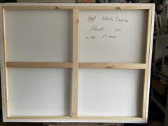 "Ullevål" Original large horizontal city landscape . Autumnal landscapes