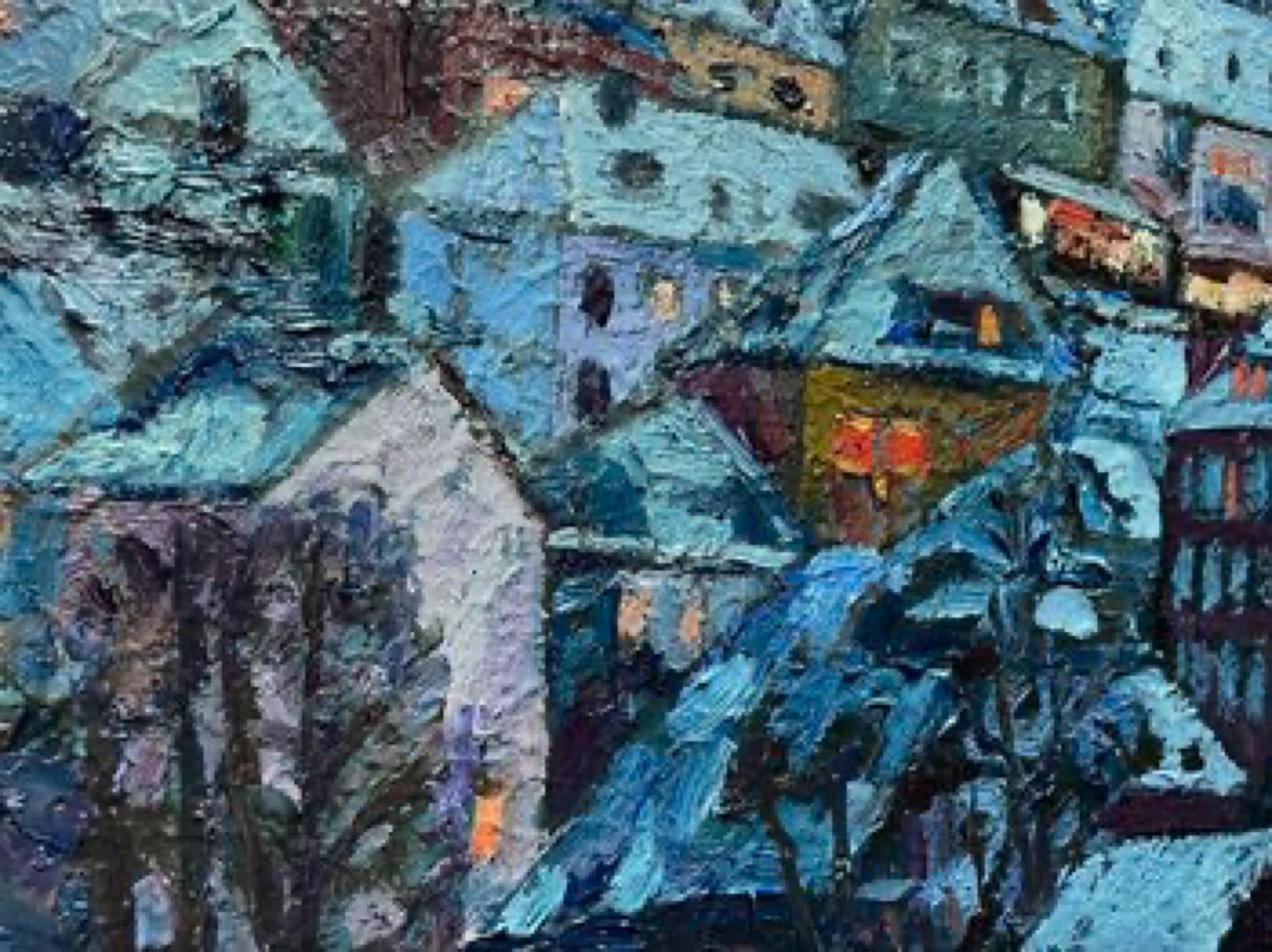 Crepuscolo d'inverno a Bergen. 2