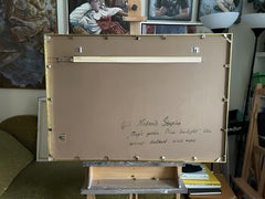 Giardino magico: Scultura crepuscolare rosa, bassorilievo floreale, arte acrilica