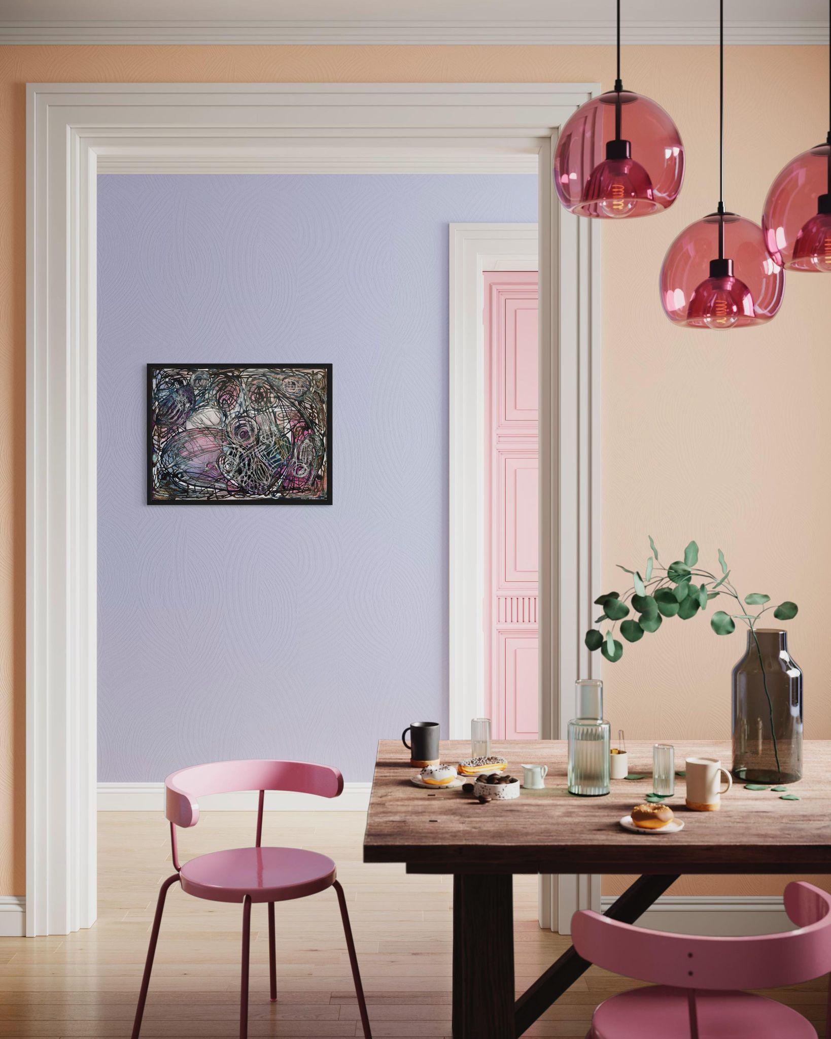 Alles ist kompliziert (Abstrakt), Painting, von Nadezda Stupina