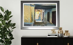 "Architectural motive 1" Original architectural  landscape. Large format